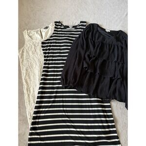 Lot Of 2X, XXL Women's‎ Dresses Forever21, A New Day,Chicsoul Black And White
